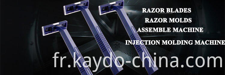 KAYDO 2018 Machine de moulage par injection de rasoir en plastique à bas prix à bas prix